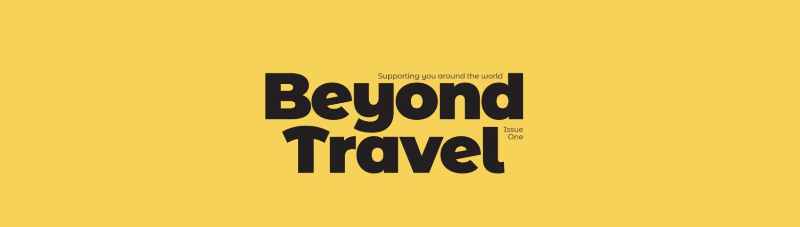 Beyond Travel Magazine Header Banner