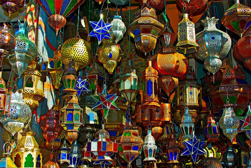 Street market in Morocco
